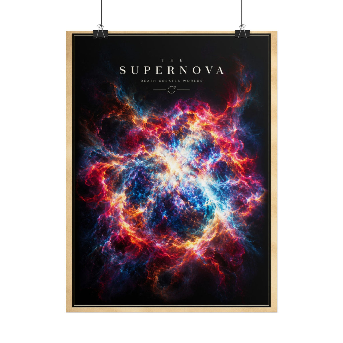 The Supernova Print / Poster | The Great Beyond