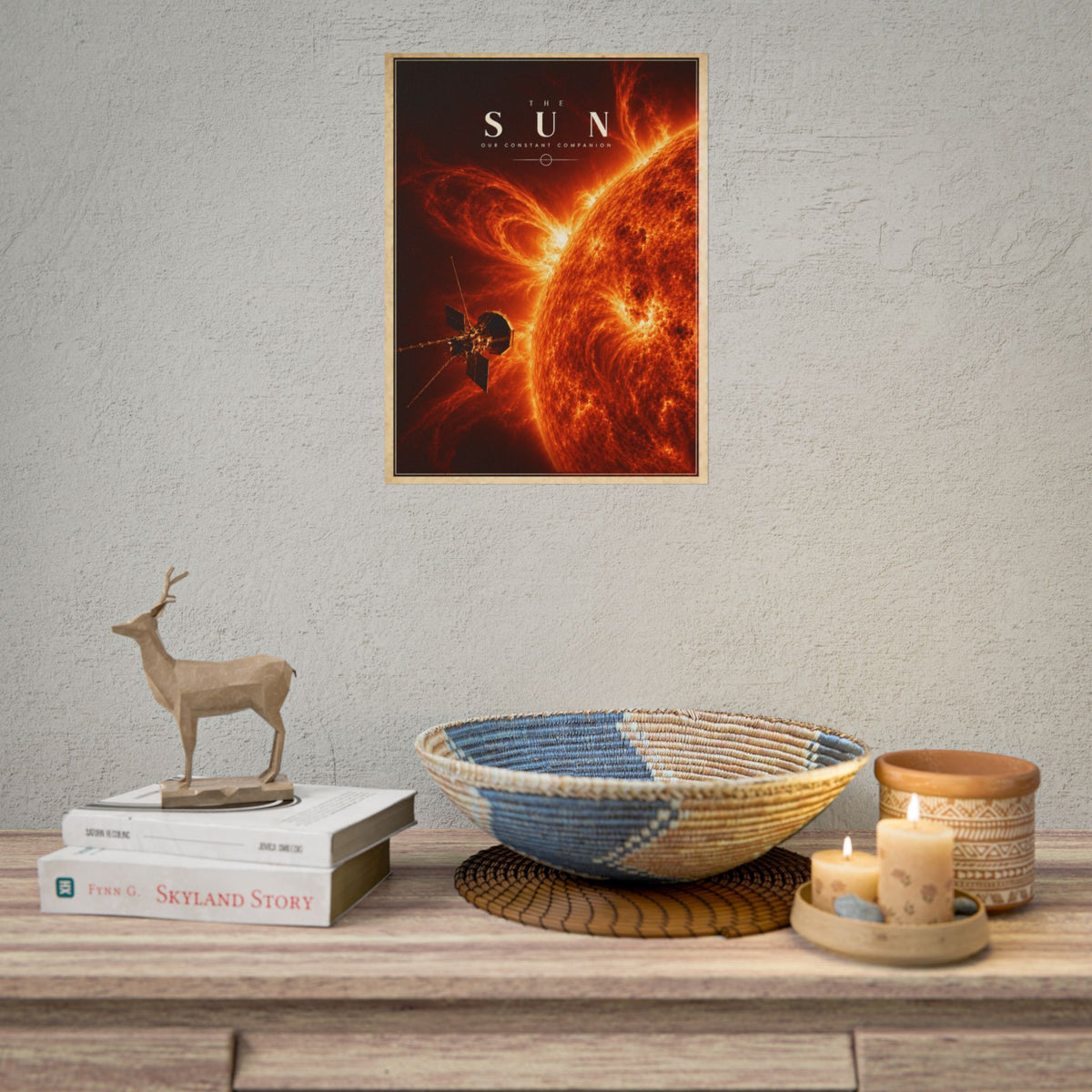 Fiery Sun Print / Poster | The Great Beyond
