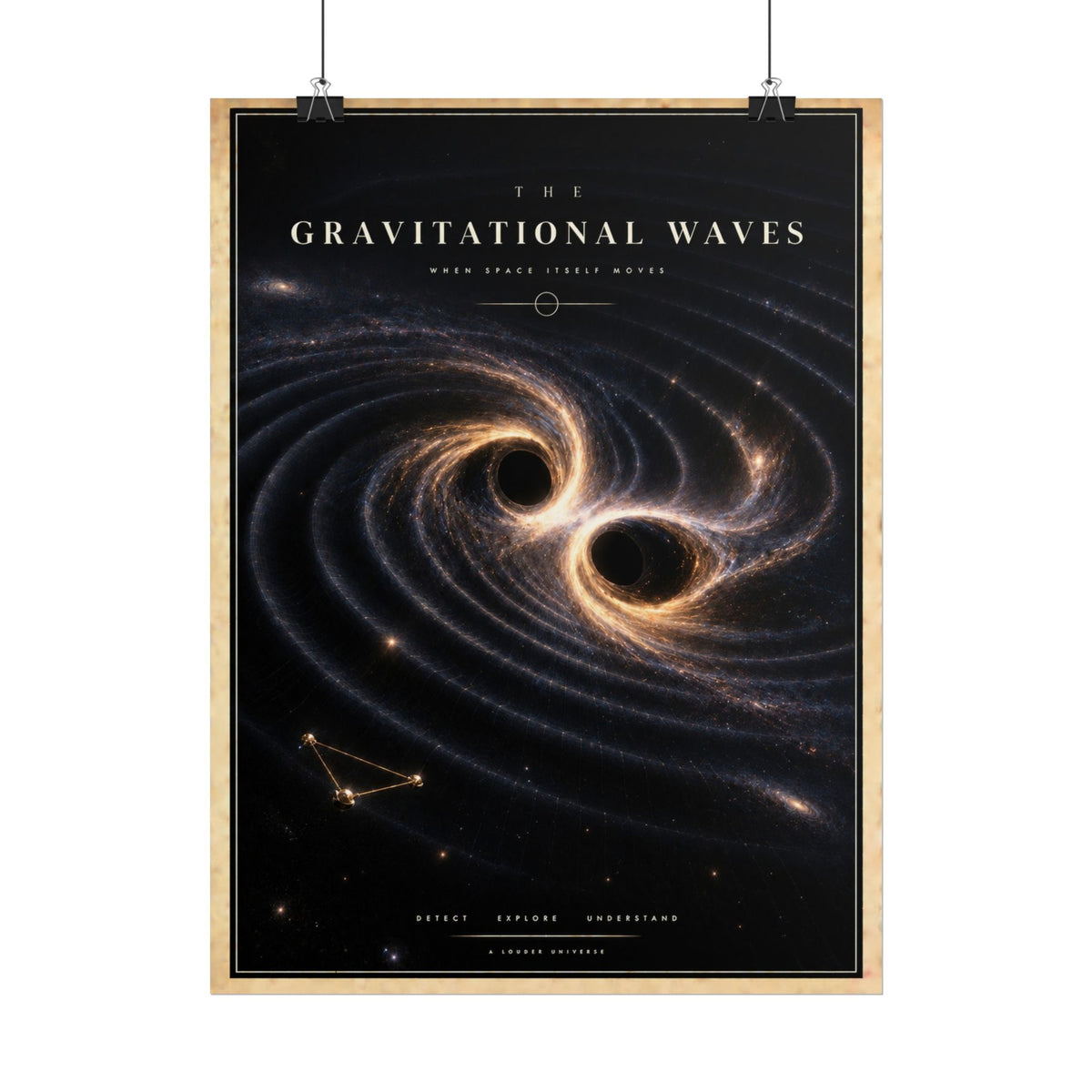 Gravitational Waves Print / Poster | The Great Beyond