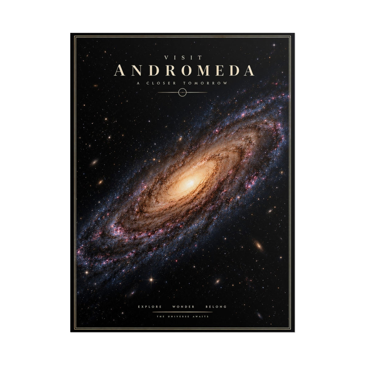 Andromeda Galaxy Print / Poster | The Great Beyond