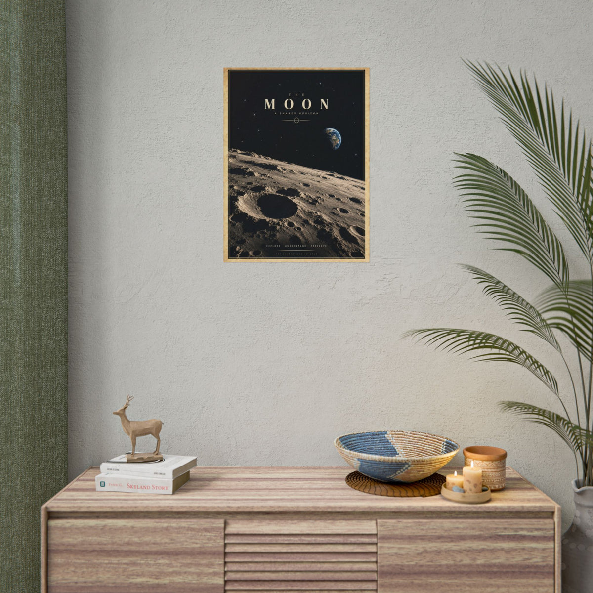 Moon Surface Print / Poster | The Great Beyond