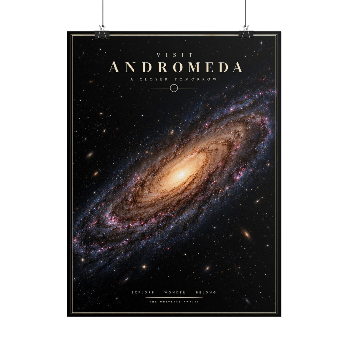 Andromeda Galaxy Print / Poster | The Great Beyond
