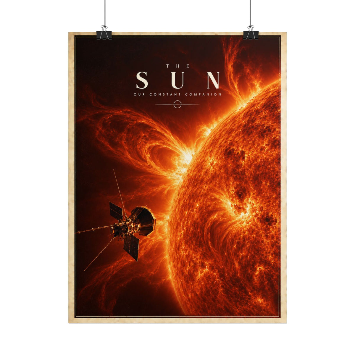 Fiery Sun Print / Poster | The Great Beyond