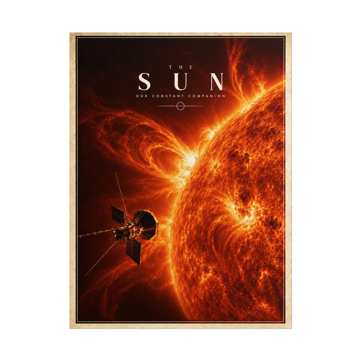 Fiery Sun Print / Poster | The Great Beyond